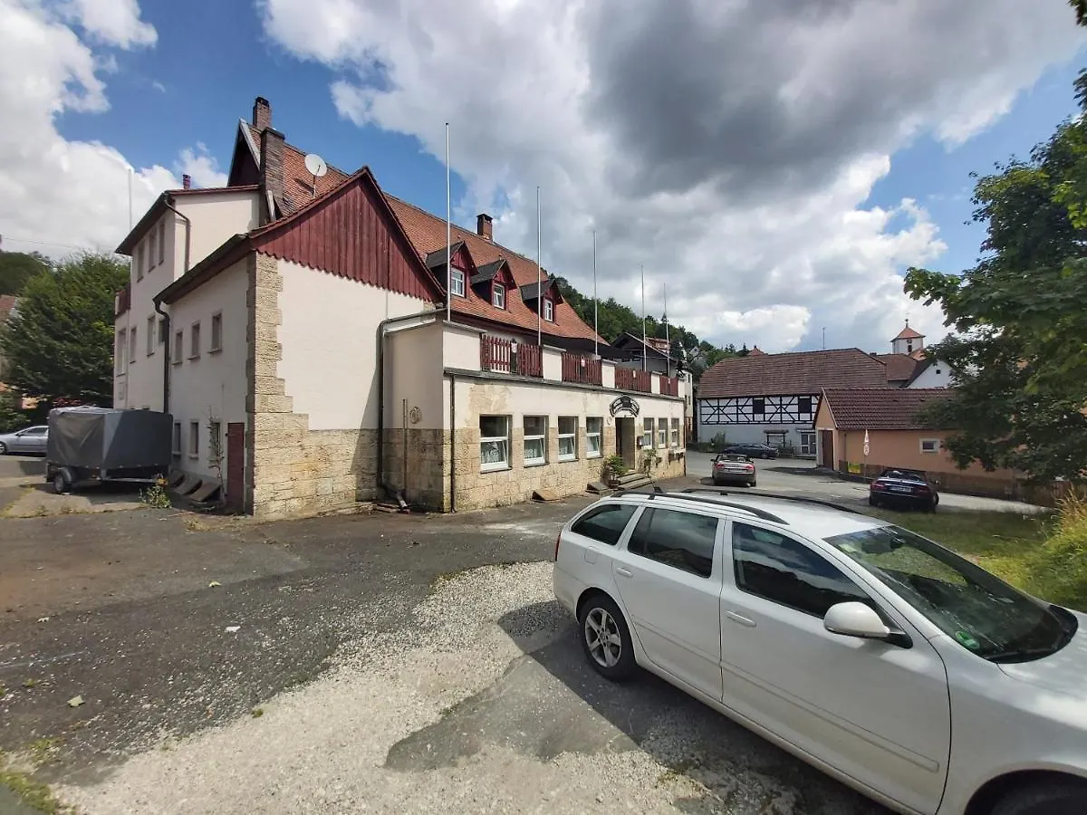 Hotel Schwarze Adler Streitberg Luksusowy namiot
